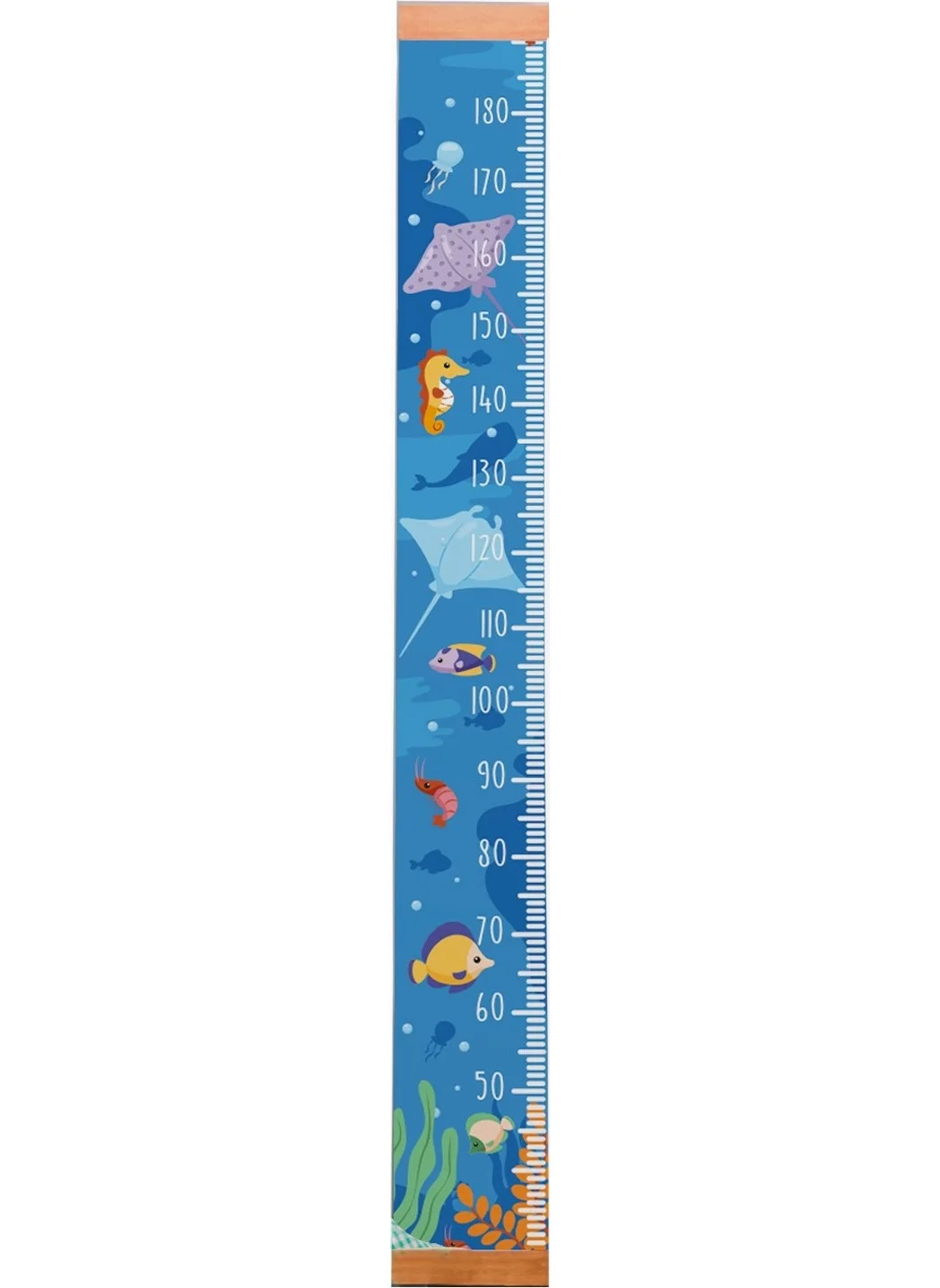 Hediye Sepeti Gift Basket, Gift for the Child, Sea Themed Height Measuring Ruler