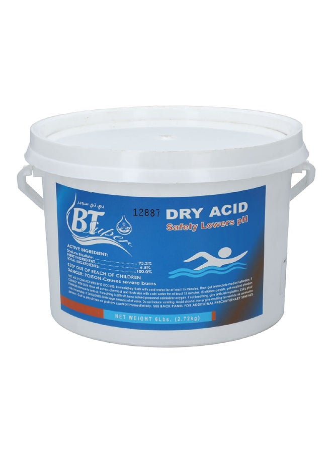 1504010001 حمض جاف لتقليل درجة الحموضة في أحواض السباحة بأمان 6 رطل