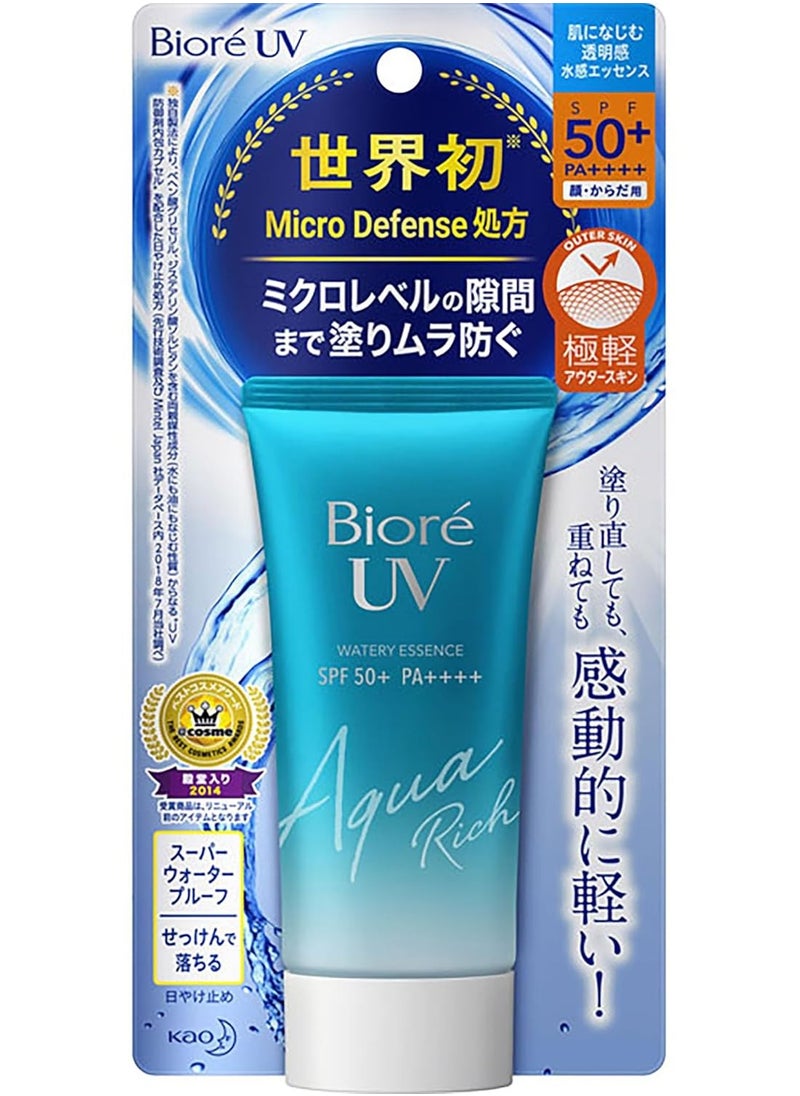 Biore UV Aqua Rich Watery Essence Sunscreen 50grams 
