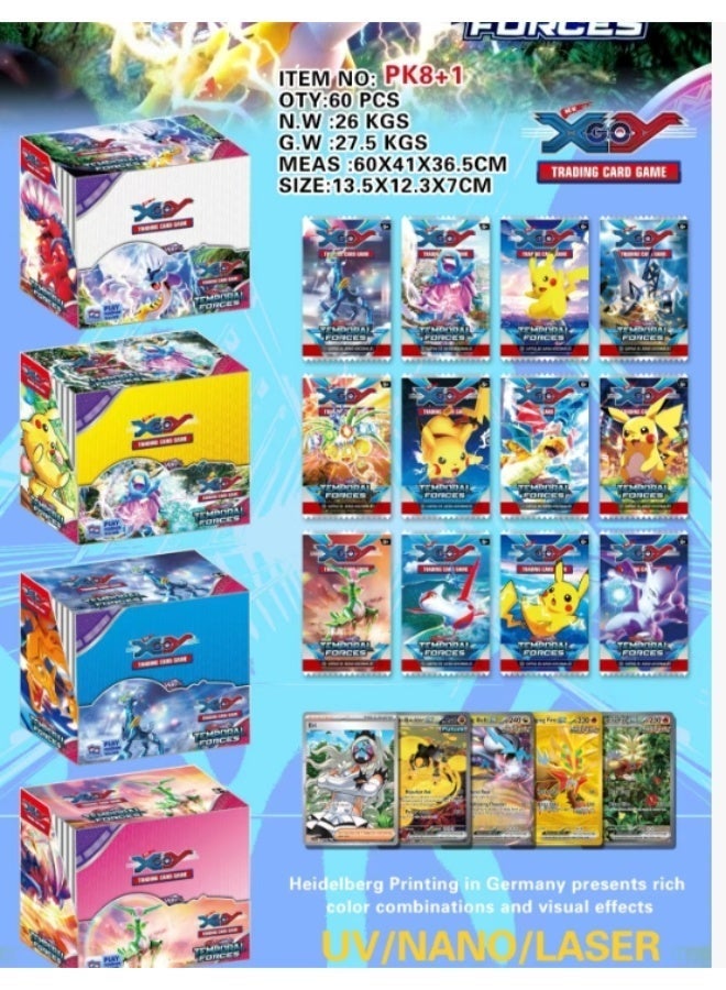 Pokemon TCG 324-card Pokémon trading card set, Pokémon card flash card collection book, blind box, Evolved Charizard - Image 2
