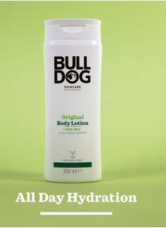 bulldog skincare Original Body Lotion + Aloe Vera long-lasting hydration, 250ml  - Image 4