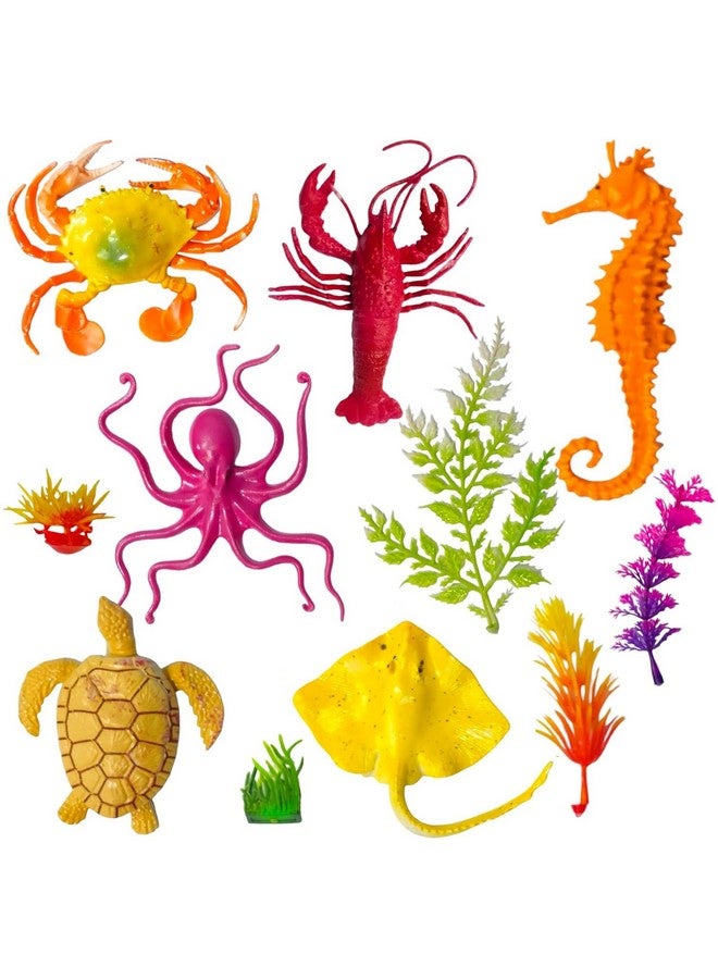 Amitasha Cute Fish Toy, Big Size Aquatic Sea Marine Animal Toy for Kids, Sea Creatures Action Toys, Figurine Play Set for Kids, Toddler Tummy Time, Animal Figure Toys, Fish Playing Set for Kids - Image 1