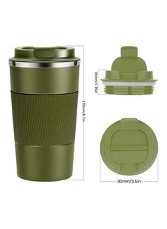 LA' PRECIOUS Travel Mug Reusable Insulated Coffee Cup Vacuum Insulation Stainless Steel Thermal Coffee Mug for Hot Cold Drinks  - Image 4