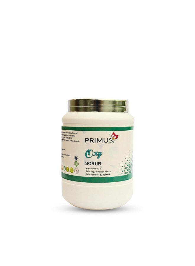 Primus Oxy Massage Scrub Enriched with Multivitamins | Makes Skin Youthfull & Refreshing | Scrub For Cleansing Pores | 1 kg - Image 3