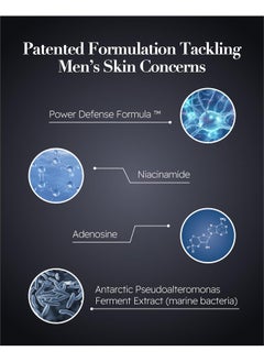 Isa Knox Age Focus Homme (Allinone Essence 4.1Fl Oz) Refreshing And Moisturizing Allinone Moisturizer Protective Barrier Men'S Skin Care With Niacinamide Korean Skincare  - Image 3