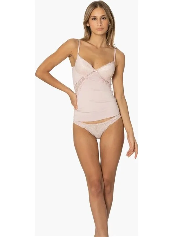 بيير كاردان 356 Camisole Set - Powder