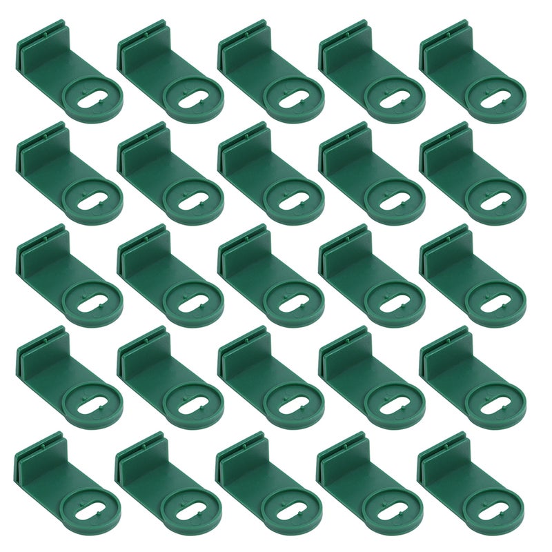 150pcs Fixed Buckle Greenhouse Accessories Garden Flower Hangers Greenhouse Hanging Clips Easy Installation and Removal - Image 1