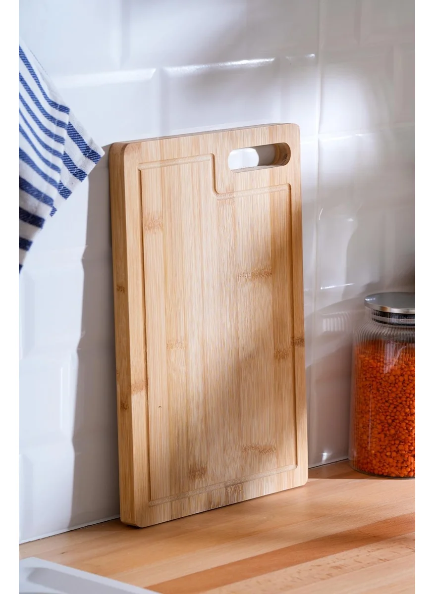 أكار Bamboo Cutting Board - 32 cm