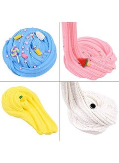 Wish Butter Slime Kit for Kids, Girls & Boys - Non-Sticky, Scented, Soft & Glossy to Make Your Own Cloud Slime – Stress Relief Party Favors & Great Gift Idea, 4 Bottles  - Image 4
