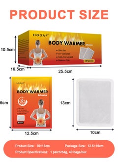 Hodaf 40PCS Hand Warmers,Body Warmers,Winter Foot Warmers for Skiing,Camping, Hiking or Fishing  - Image 2
