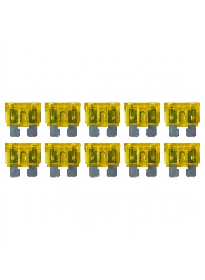 Lynacz Original 20 AMP ATC Car Fuse Set of 10 – Automotive Blade Fuse for Car Protection, Overload Safety, Short Circuit Protection, Universal Fuse Replacement,Durable High Performance - Image 1