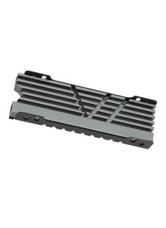 Thoraya M.2 NVME 2280 SSD Heatsink Support Single Double Sided Cooling SSD Heatsink with Thermal Silicone Pads for PC for PS5 for PS5 Slim Gray  - Image 3