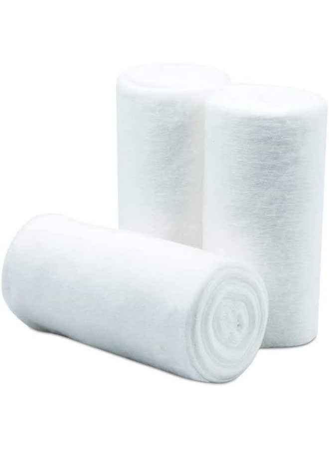 ROB Absorbent Pure Cotton Wool Roll For Makeup Remover Cotton Pads For Face | Toner application |Ultra Soft |Cotton Facial Cleansing Wipes For Parlor and Baby Care (200 gm, Pack of 6) - Image 1