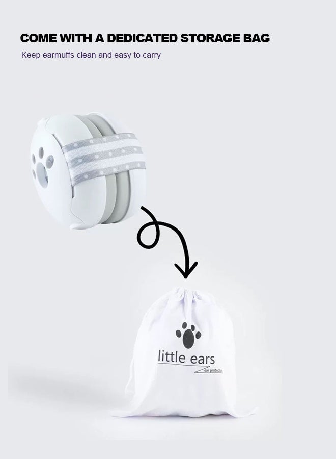 Baby Noise Protection Earmuffs For 3-36 Months Soundproof Hearing Safe For Travel Fireworks Construction MRI - Image 4