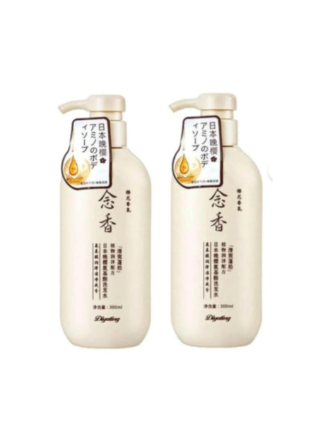 ساكورا مجموعة شامبو وبلسم من ساكورا -300 مل 2X - Image 1