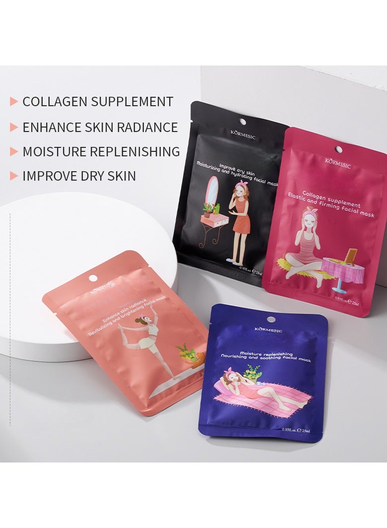 Kormesic Elasticity & Firming Mask 25ml-5 packs  - Lifting & Hydrating - Image 3