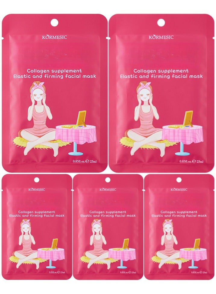 Kormesic Elasticity & Firming Mask 25ml-5 packs  - Lifting & Hydrating - Image 1