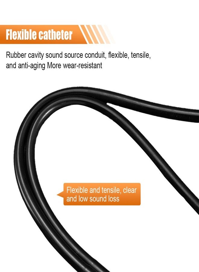 KITUREK Automotive Mechanic Stethoscope Kit, Engine Stethoscope Set, 2PCS, Silver, Vinyl+ABS Plastic+Metal, Automotive Diagnostics - Image 4