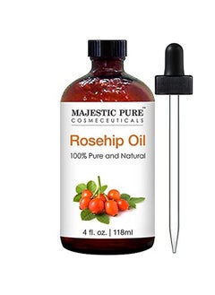 Rosehip Oil For Face Nails Hair And Skin Pure & Natural Cold Pressed Premium Rose Hip Seed Oil 4 Fl Oz