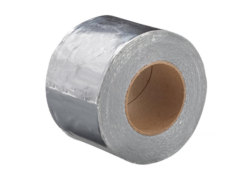 Dicor 522AF-450-1C Diseal Tape - 4" x 50' - Silver - RV, Trailer, Motorhome Repair Tape - Image 1