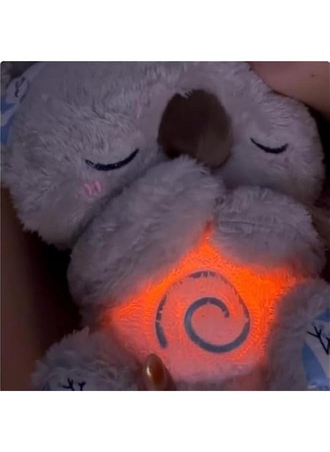 The Relief Koala, new Anxiety Relief Koala Breathing,with Sensory Details Music Lights Rhythmic Breathing Motion (style 2)
