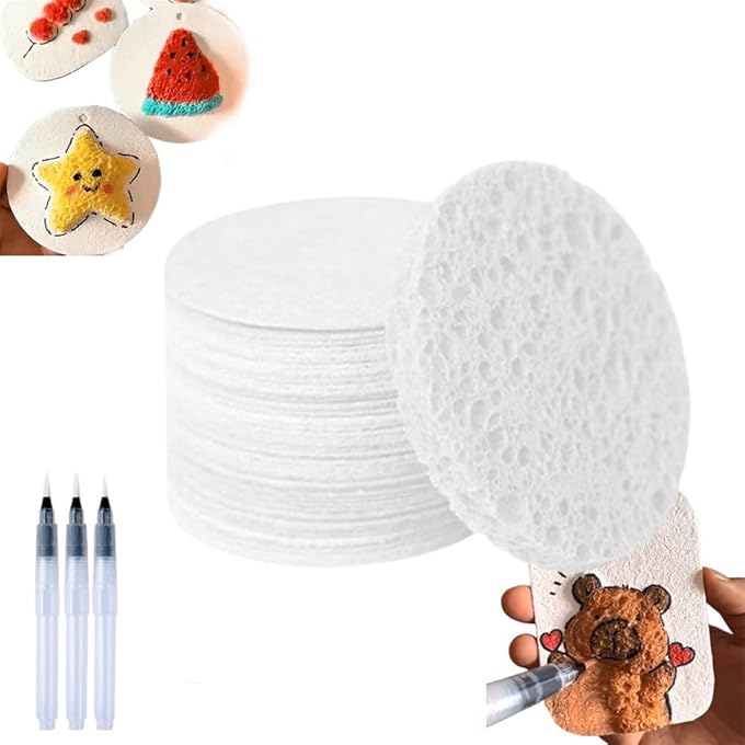 Magic Puffy Paint 3D Drawing Set with Foam Texture Canvas and Popcorn Pens, Vibrant 3D Ink Colors for Kids’ DIY Art, Creative Puffy Painting Paper for Crafting, School Projects, and Family Fun (10 pcs)