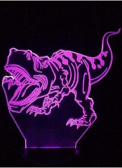 Multicolor 3D Lamp Dinosaur Novelty Touch Switch Desk Light Led Night Light 16 Colorful USB Led Table Acrylic Lamp Home Decor Kids Gifts