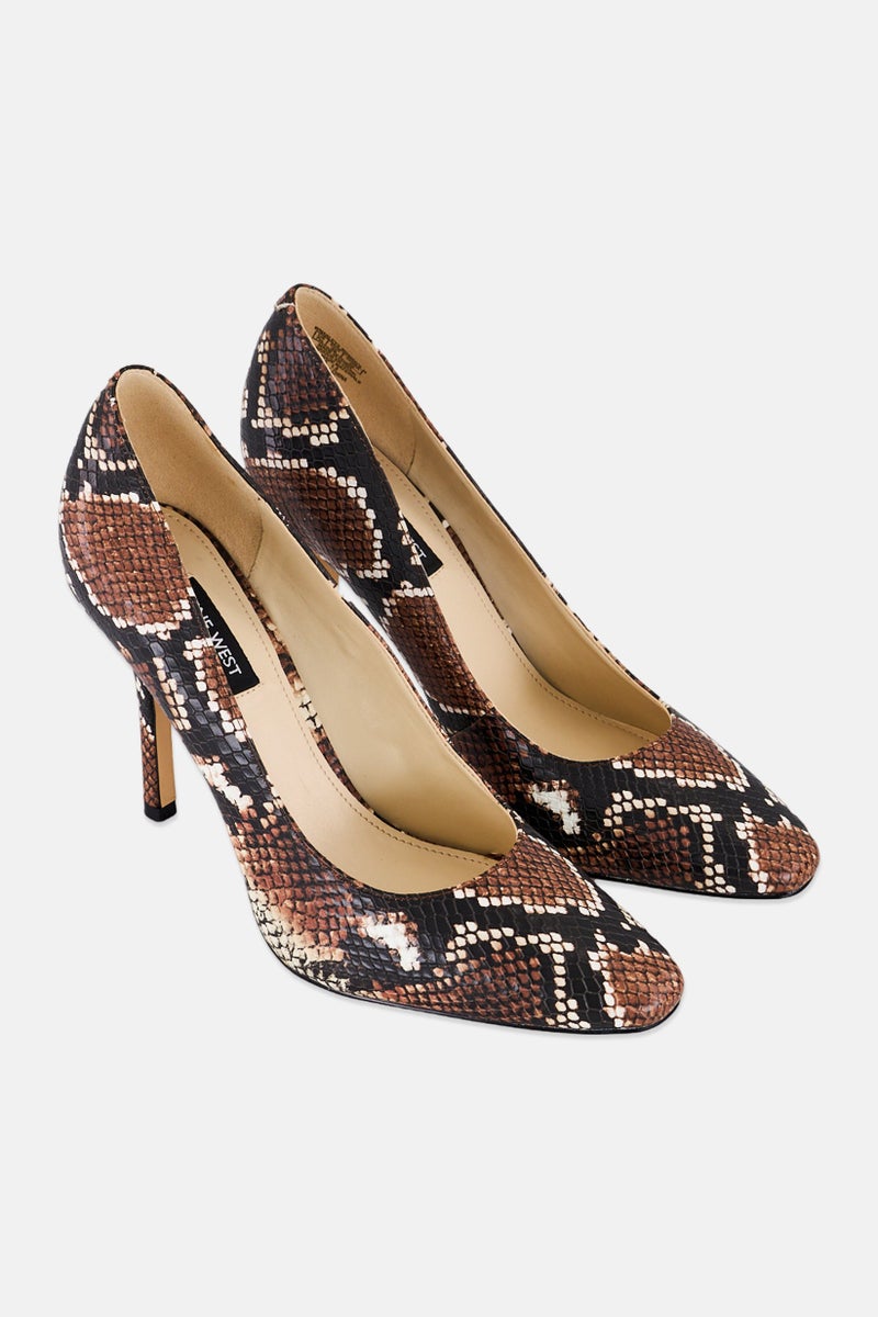 NINE WEST Women Slip ON Stiletto Pumps, Multicolor - Image 1