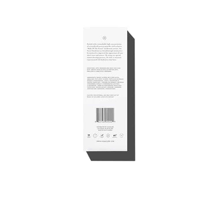 Hanacure® Nano Emulsion Moisturizer - 40ml - Weightless Anti-Aging Moisturizer for Face, Skin Firming and Tightening Lotion - Image 3
