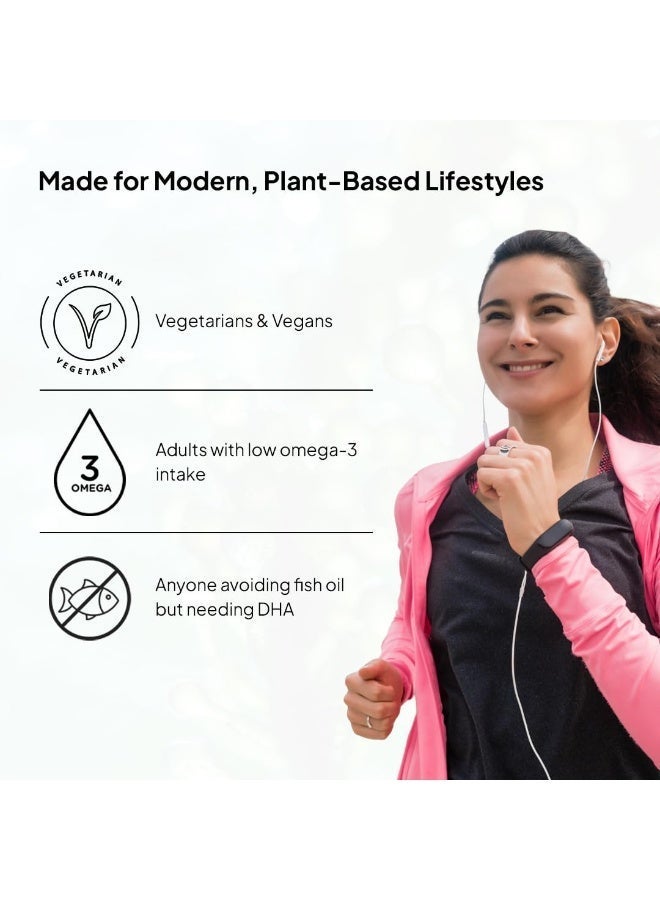 Miduty Veg Omega-3 500mg - 30 Capsules - Image 2