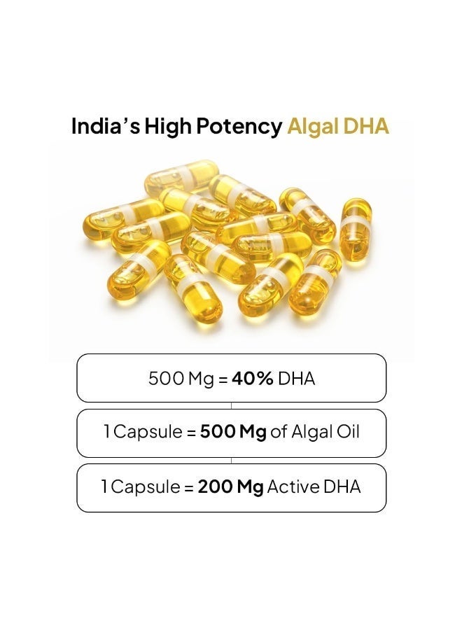 Miduty Veg Omega-3 500mg - 30 Capsules - Image 5