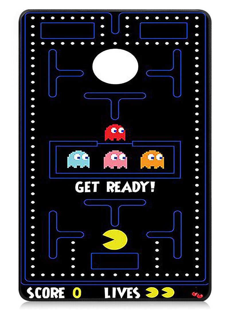 Theodor Protective Flip Case For Samsung Galaxy Tab S9 FE Plus With Trifold Stand Auto Wake Sleep Shockproof Cover Pacman - Image 1
