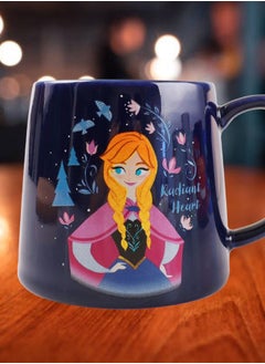Disney Original Disney Frozen Coffee Mugs | Hot Beverage Mugs Featuring Elsa Character | Tea and Juice Mugs | Coffee Mugs for Kids and Adults | Disney Princess Elsa Mug | Special Disney Coffee Mug | Ceramic Tea Mugs | Colorful Coffee Mugs Inspired by Elsa from Frozen  - Image 3