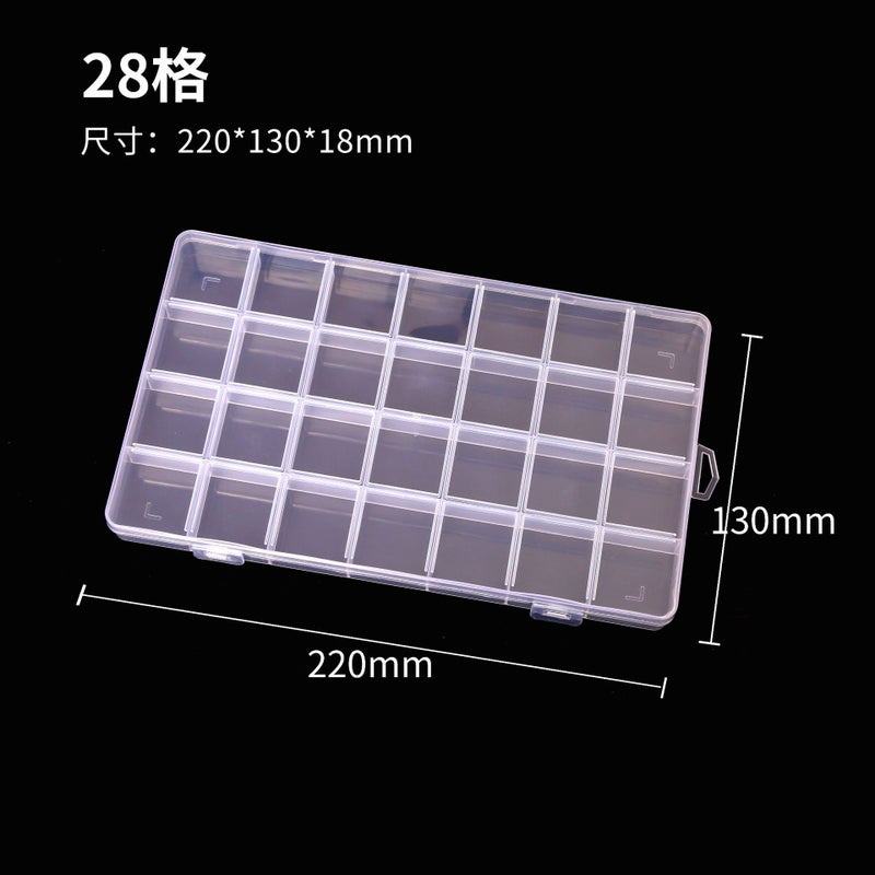 Generic Multi-Compartment Storage Box Organizer 28 22*13*1.8