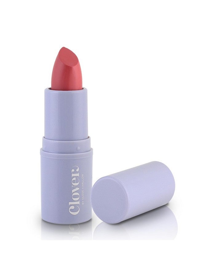 Clover Comfy Matte Lipstick | Non Drying Lipstick, Moisturizing And Lightweight, High Pigmented Lipstick | Cruelty-Free & Vegan Lip Makeup | Shade - Bunny - Image 1