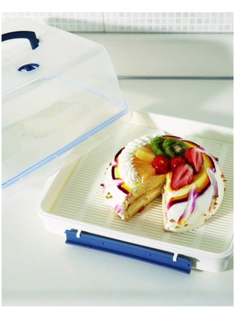 LOCK & LOCK LocknLock Cake Storage Box - Airtight, Stackable Container for Cakes, Pies, and Breads  - Image 4