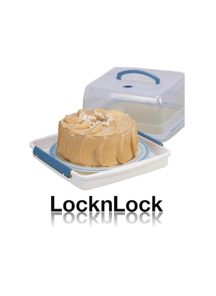 LOCK & LOCK LocknLock Cake Storage Box - Airtight, Stackable Container for Cakes, Pies, and Breads  - Image 3
