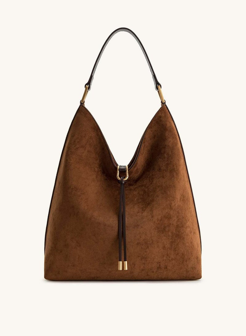 JW PEI JW PEI Tote Bag - Hobo Bag with Spacious Capacity, Effortlessly Chic Shoulder/Chest Bag —Brown  - Image 1
