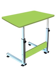 Mobile Overbed Computer Table Days Overbed Table Height-Adjustable，Portable And Sturdy Laptop Desk With Wheels, Living Room, Classroom Table with Wheels Over bed