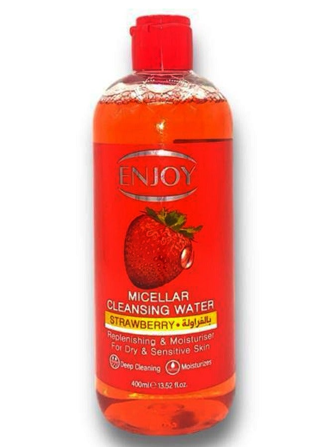 ENJOY Micellar Cleansing water with Strawberry 400 ml 
