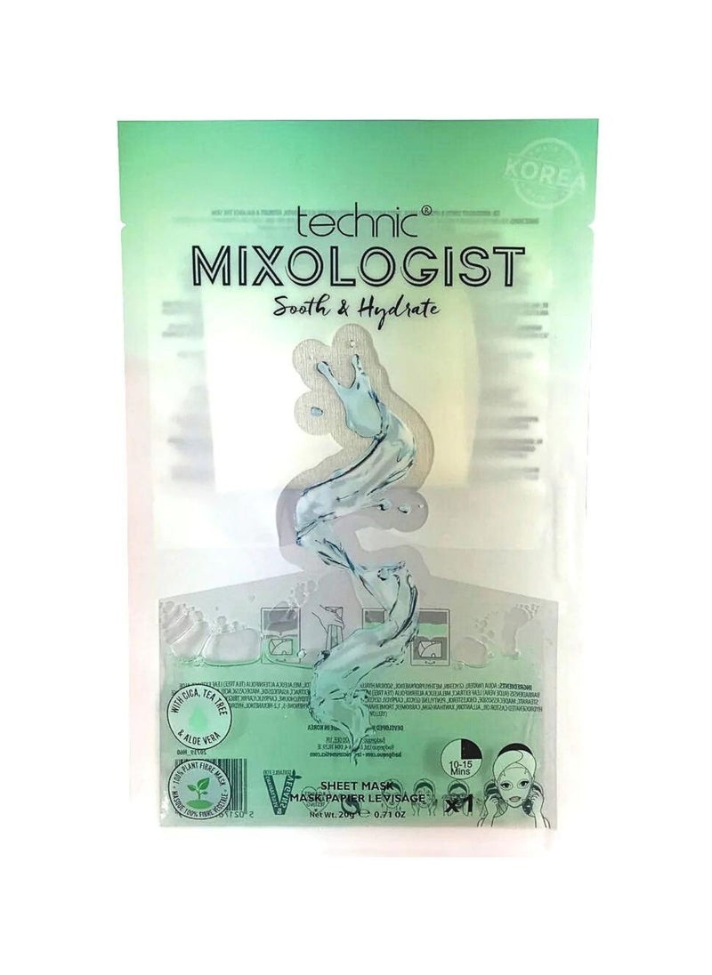Technic Mixologist Soothe & Hydrate Face Mask  - Image 1
