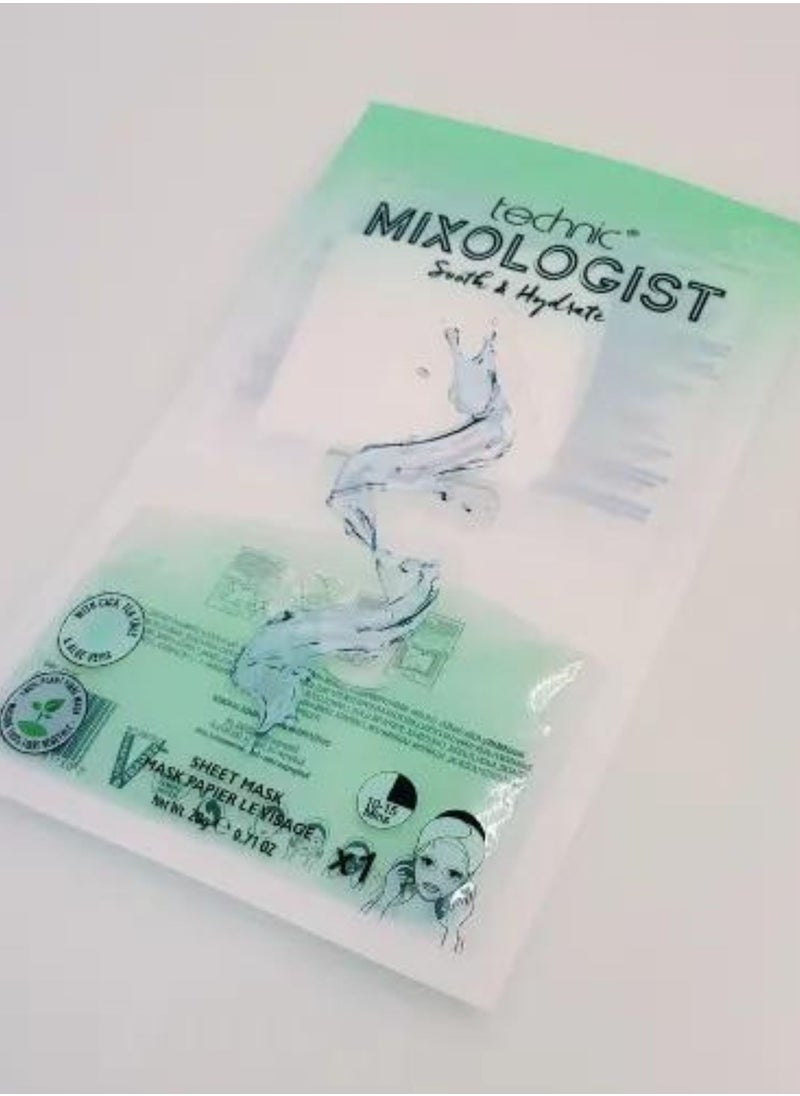 Technic Mixologist Soothe & Hydrate Face Mask  - Image 2