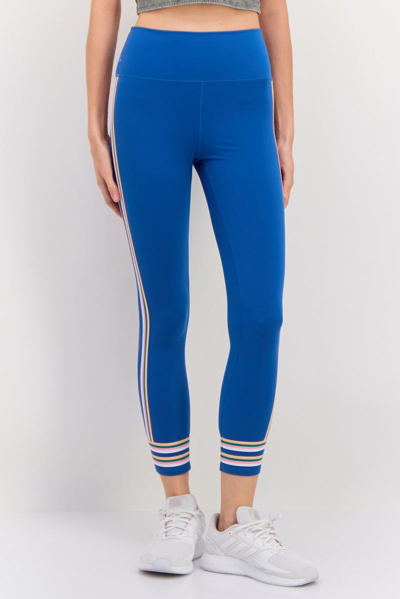 Hurley Women Sportswear Fit Training Leggings, Blue - Image 1