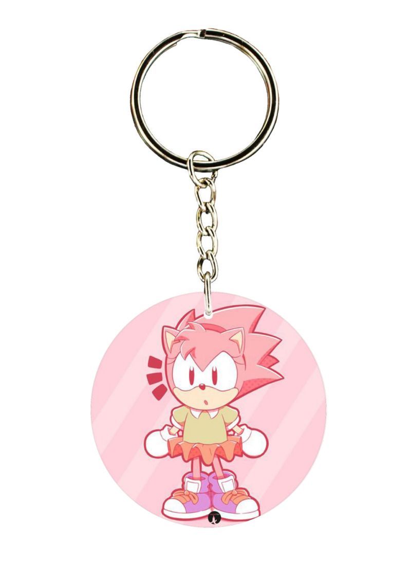 RKN Double Sided Sonic Printed Keychain