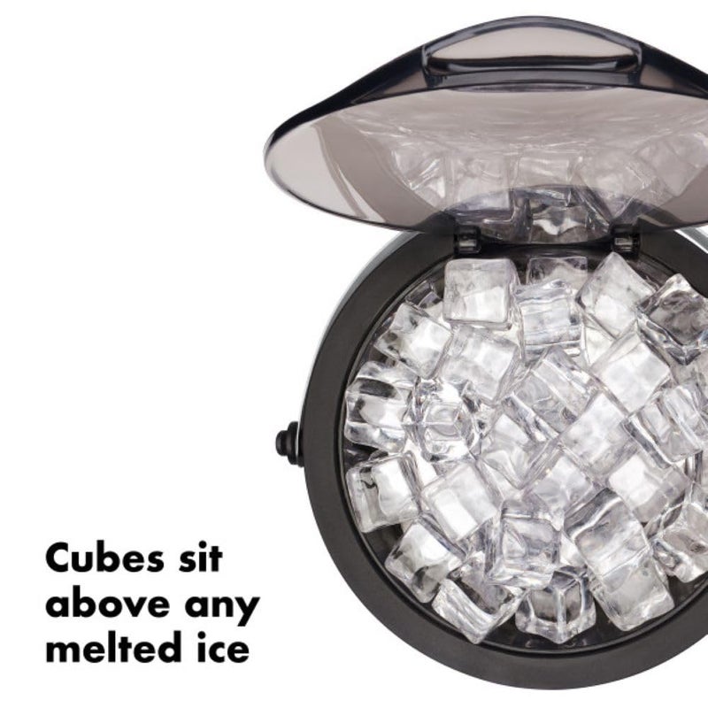 OXO OXO Ice Bucket and Tongs Set - Brushed Stainless Steel  - Image 4