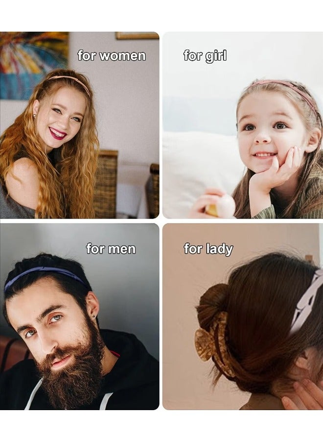 5-Piece Stretchable Hair Band Set, Headband Can Be Retracted and Folded Good Flexibility, Easy to Carry - Image 4