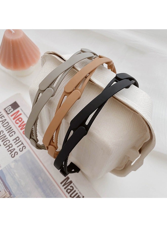 5-Piece Stretchable Hair Band Set, Headband Can Be Retracted and Folded Good Flexibility, Easy to Carry - Image 5