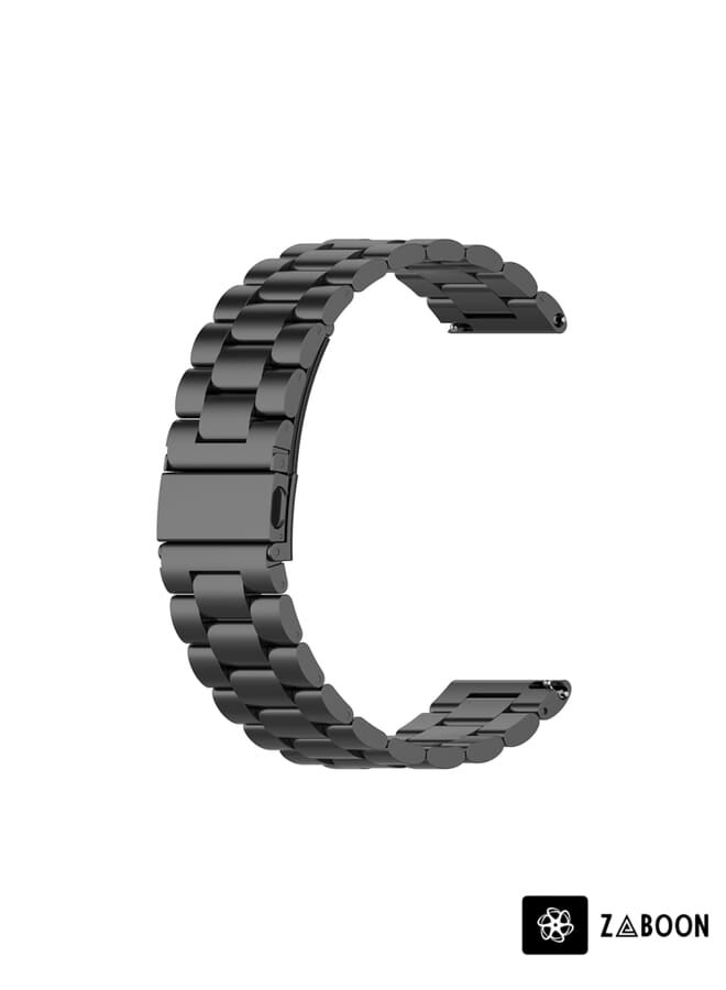 Zaboon Xiaomi Watch Color 22mm Three Beads Steel Wrist Strap Watchband - Image 4