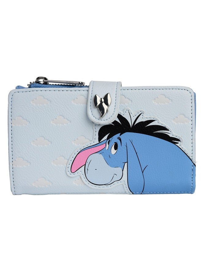 Loungefly Disney Eeyore Faux Leather Wallet Snap Flap Clutch  - Image 1