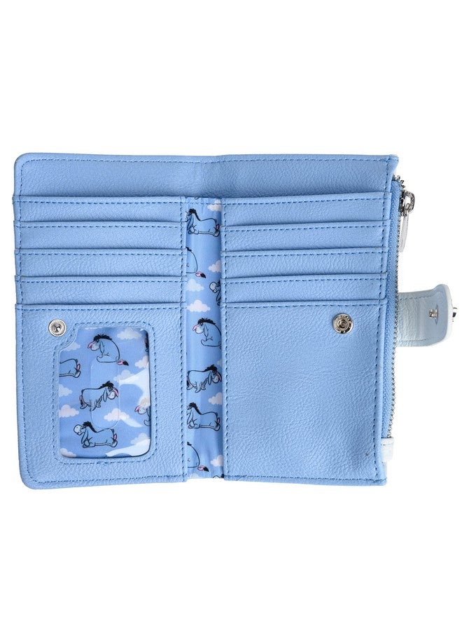 Loungefly Disney Eeyore Faux Leather Wallet Snap Flap Clutch  - Image 3